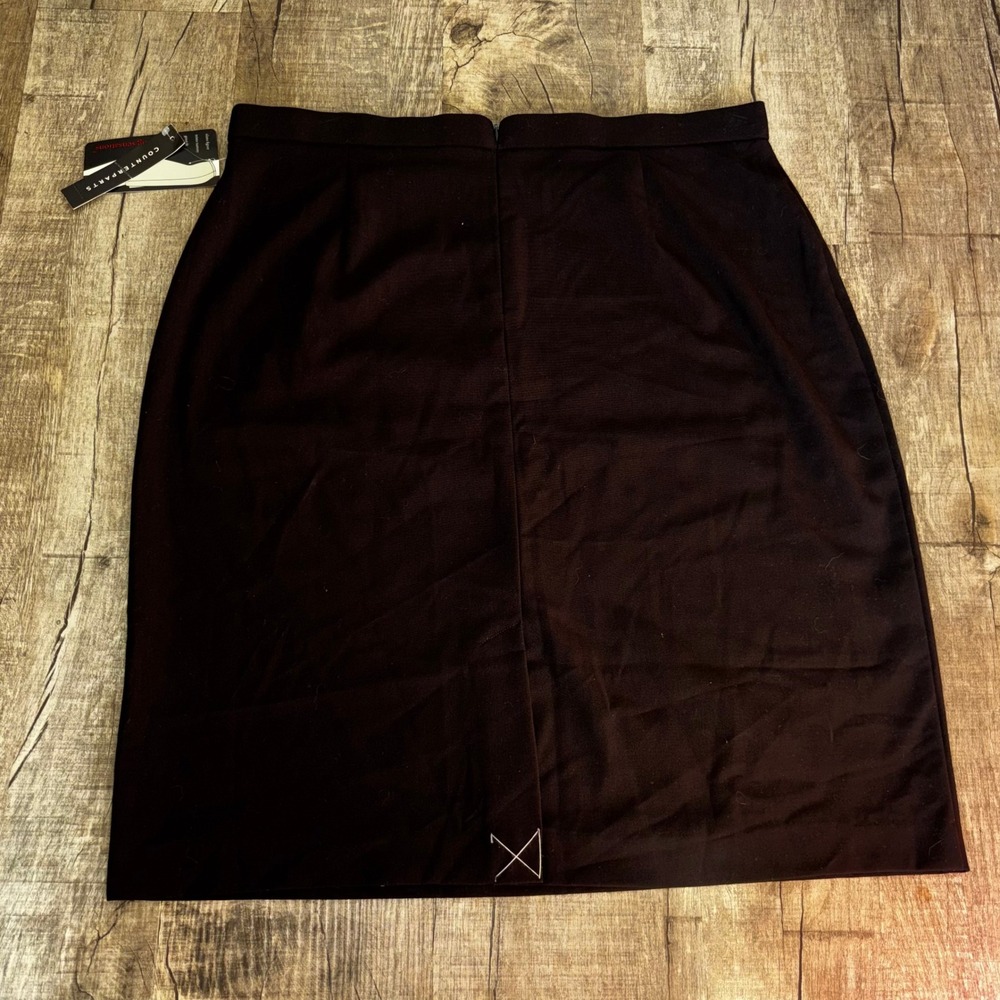 Counterparts Slimming Sensations Black Pencil Skirt Tummy Control NWT Womens - Picture 5 of 5